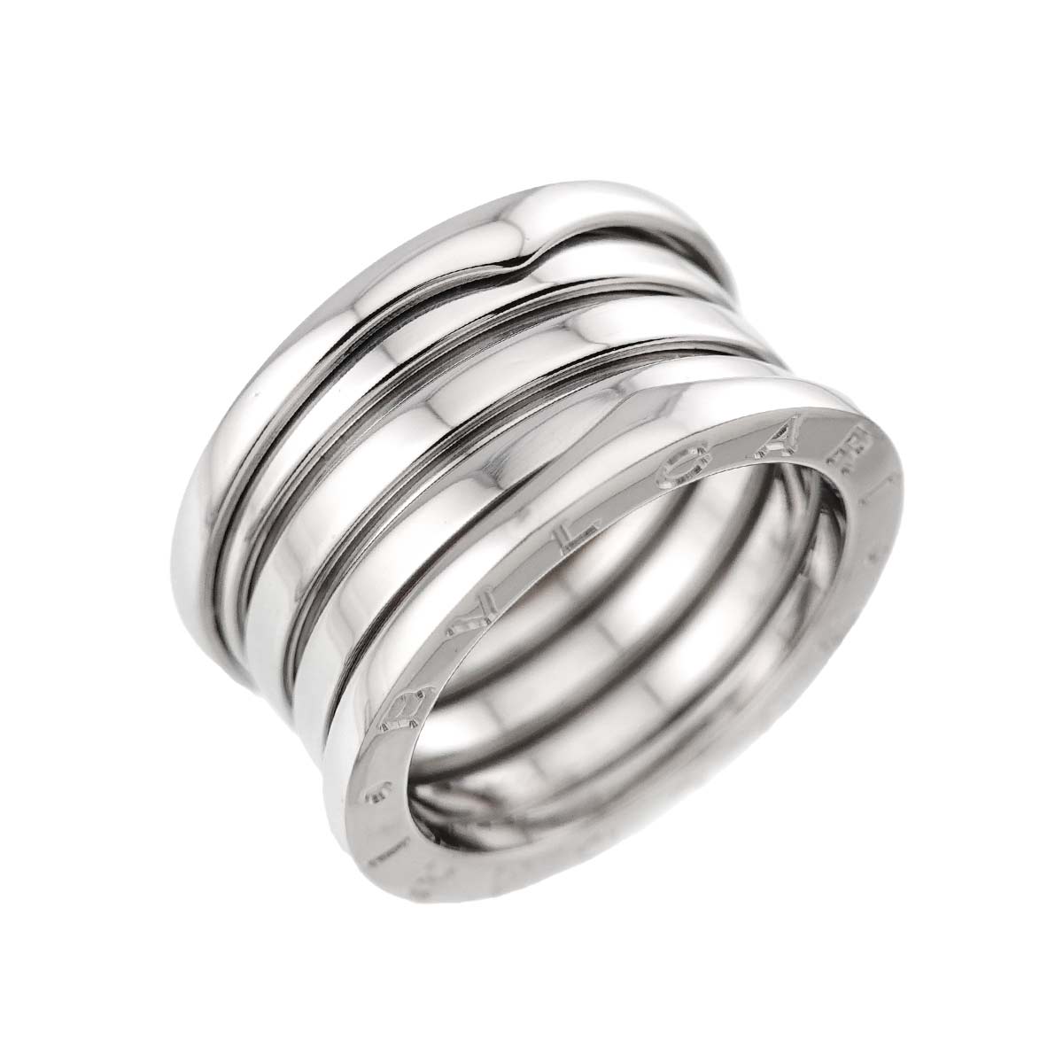 B-ZERO1 4 BAND Ring 18K White Gold 750 Size55 6.75-7.25(US)