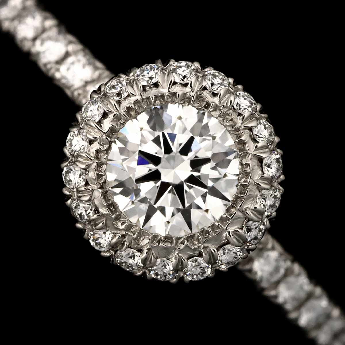 Passion Diamond 0.30ct E/VVS2/3EX Ring Pt size48 4.5(US)