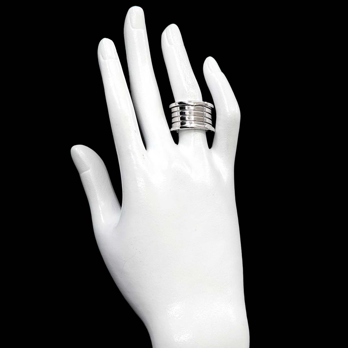 B-ZERO1 5 BAND Ring 18K White Gold 750 Size56 7.25(US)