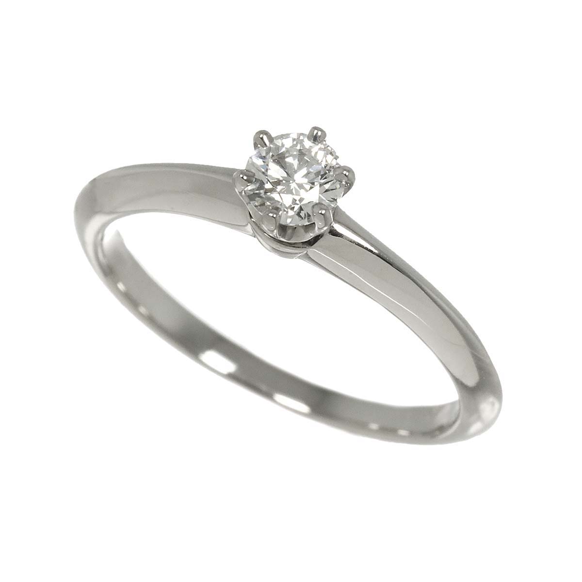 Diamond 0.23ct Ring Pt 4.75-5(US)