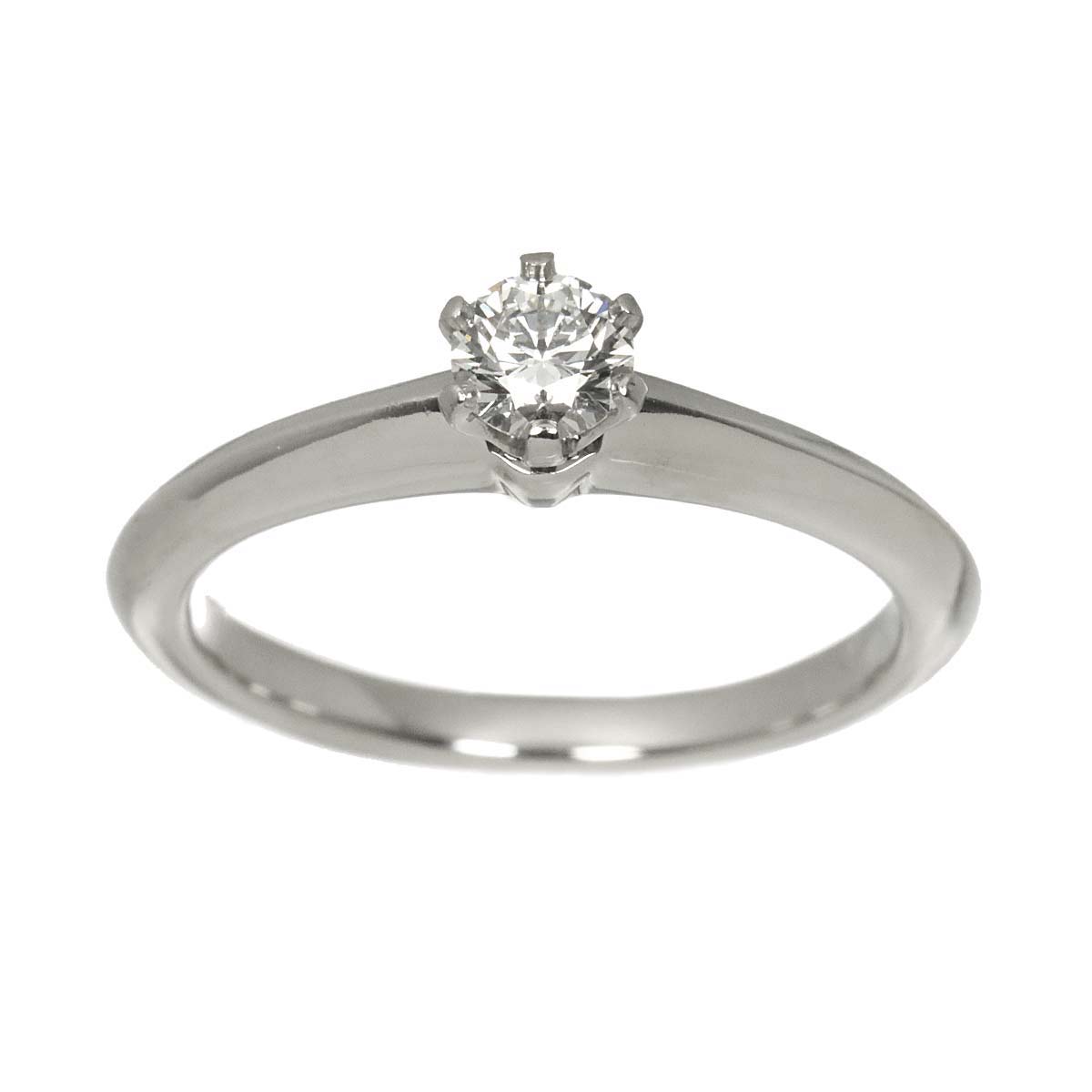 Diamond 0.23ct Ring Pt 4.75-5(US)