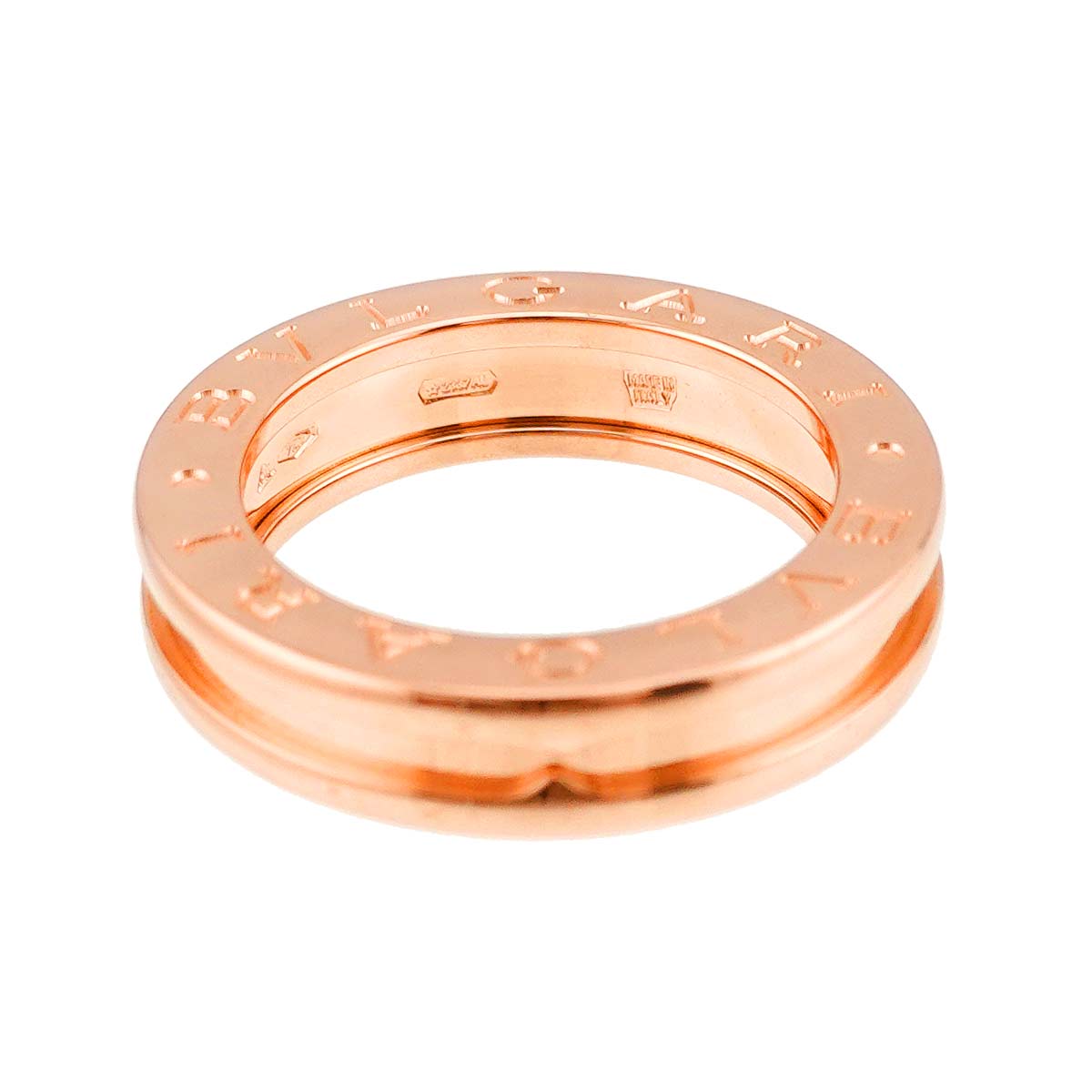 B-ZERO1 1Band Ring 18K Pink Gold 750 Size48 4.5(US)