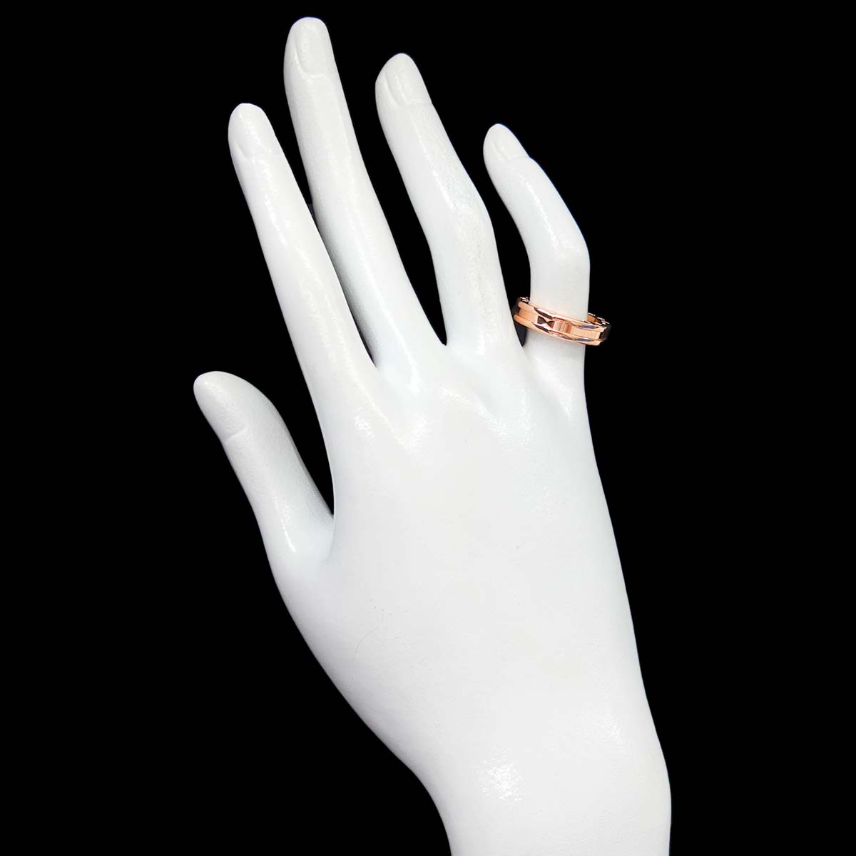 B-ZERO1 1Band Ring 18K Pink Gold 750 Size48 4.5(US)