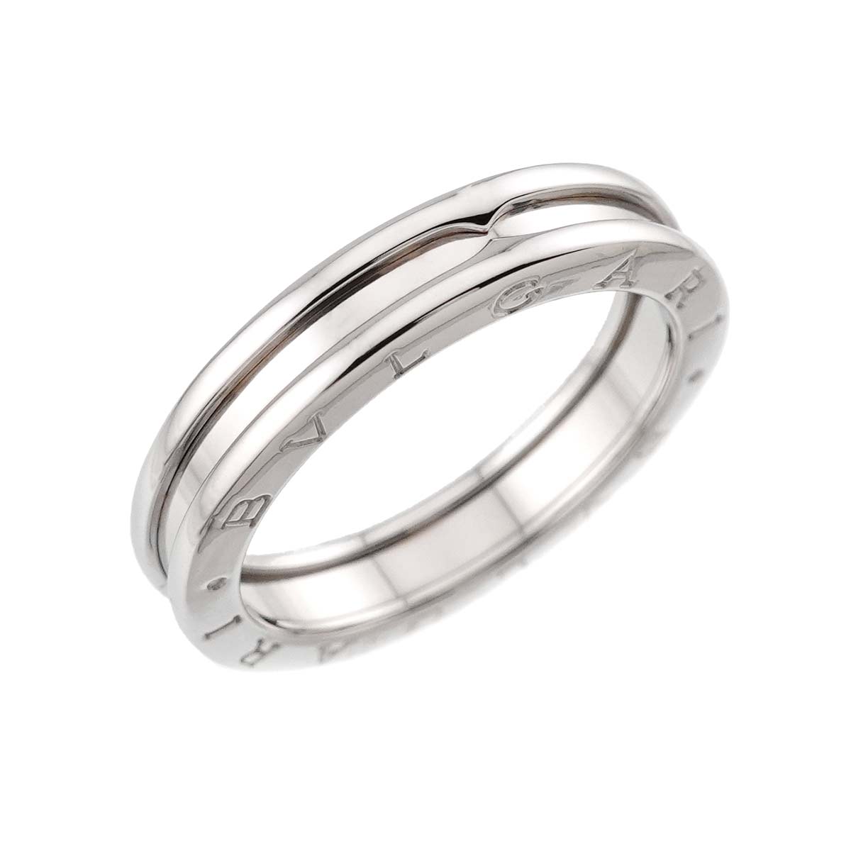 B-ZERO1 1 BAND Ring 18K White Gold 750 Size63 10.25(US)
