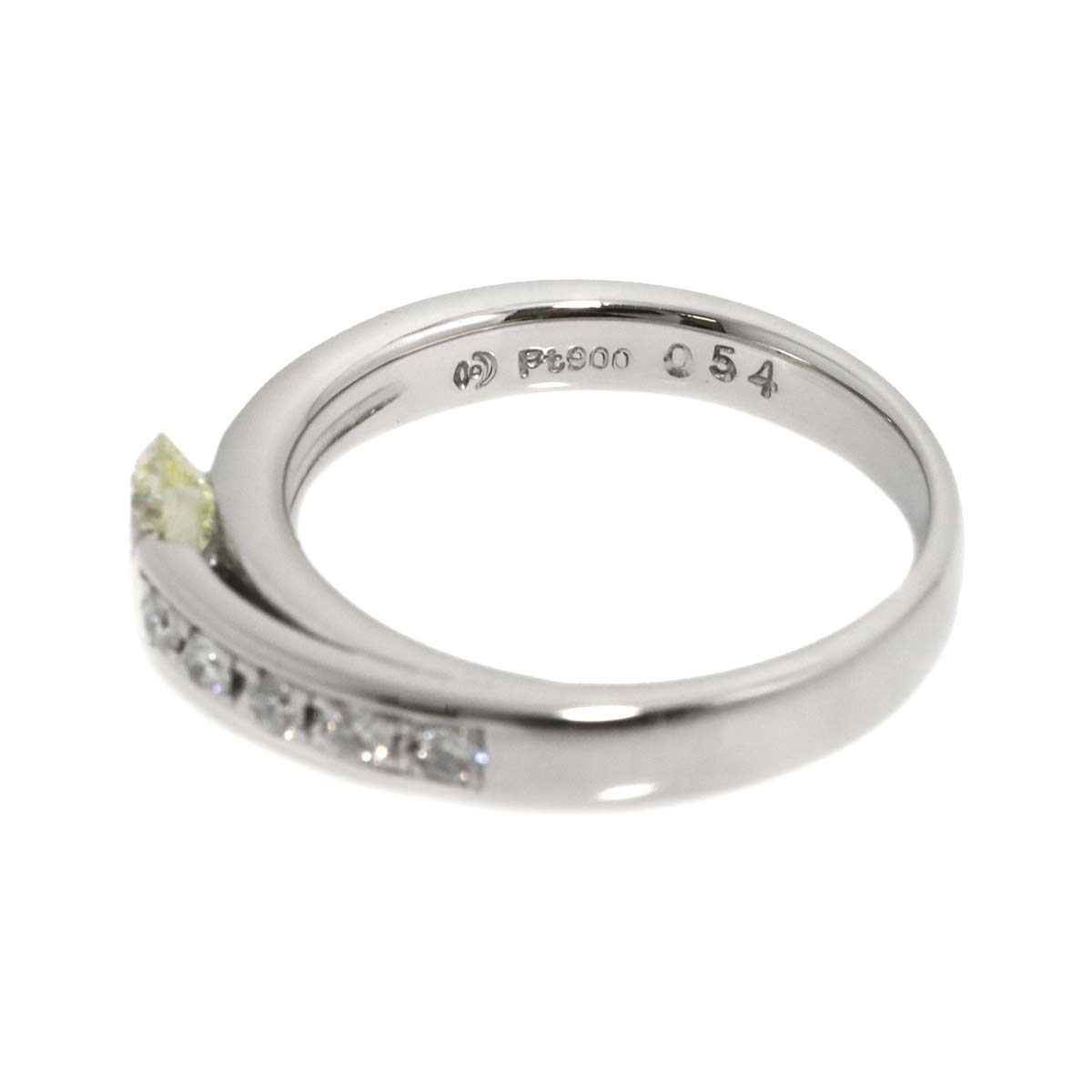 Diamond 0.54/0.09ct Ring Pt Platinum Size5.25(US)