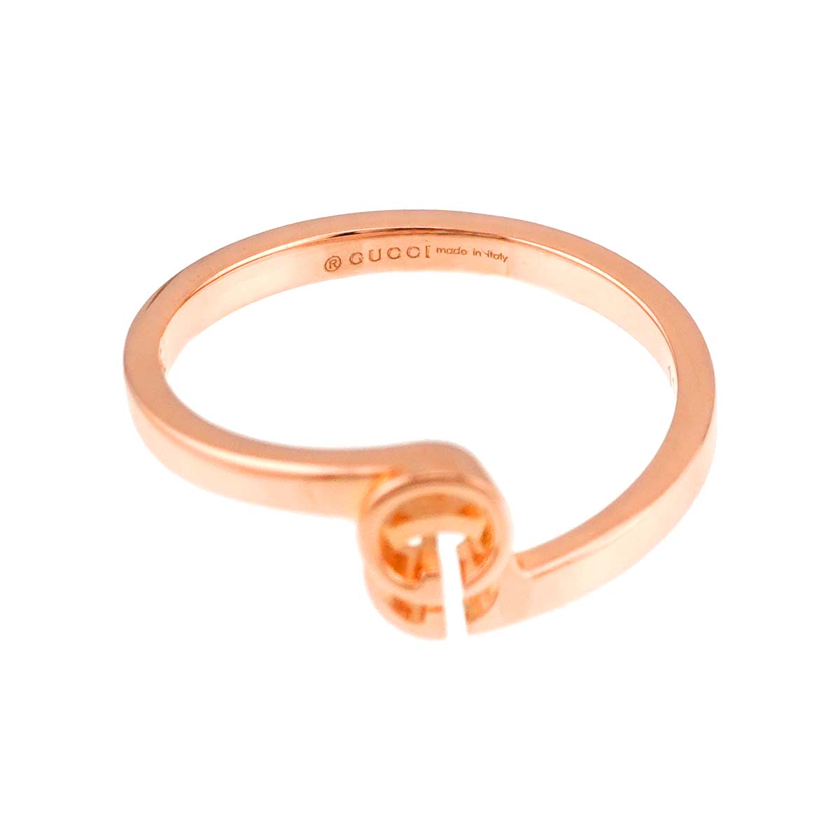 GG Running Ring 18K Pink Gold 750 size11 5.25-5.5(US)