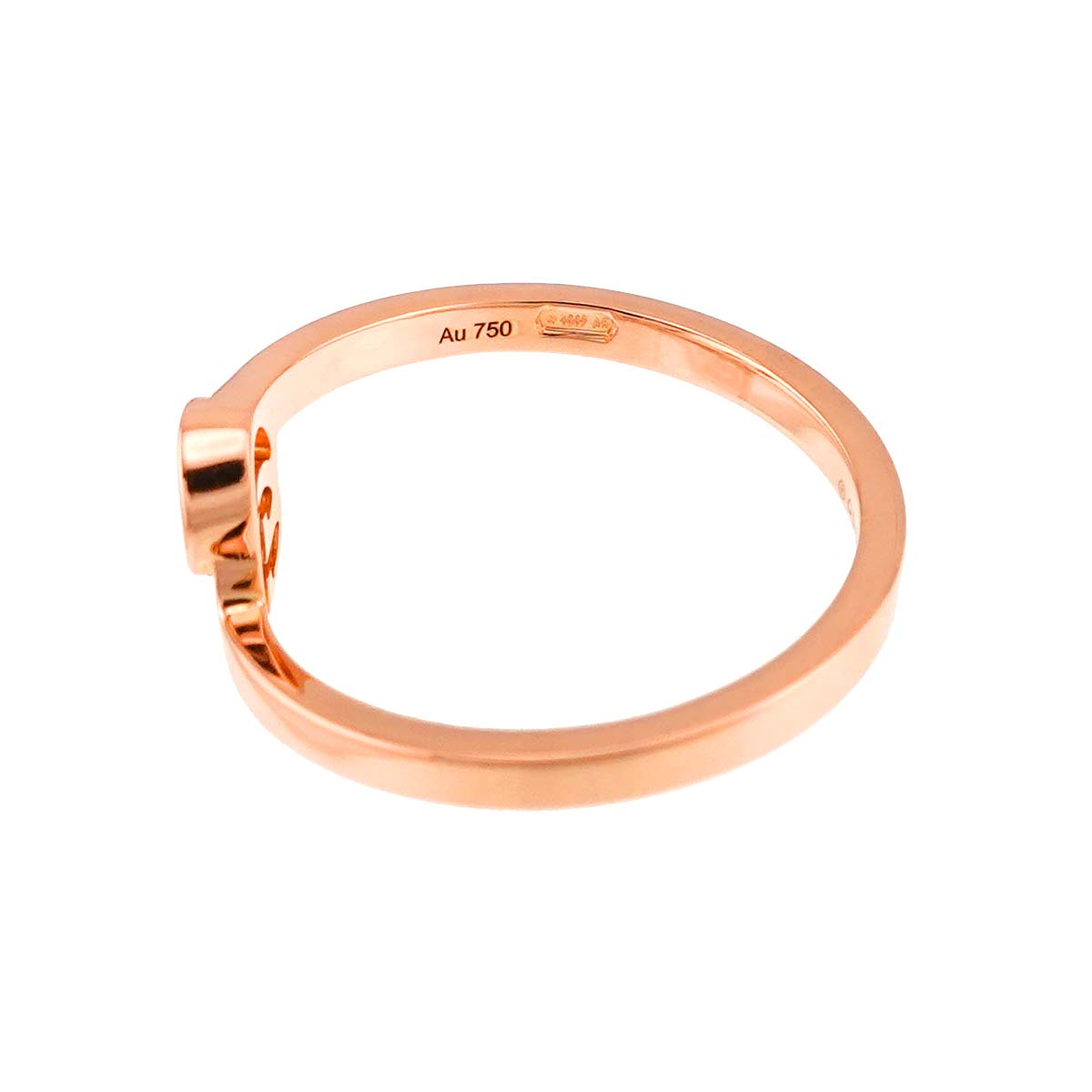 GG Running Ring 18K Pink Gold 750 size11 5.25-5.5(US)