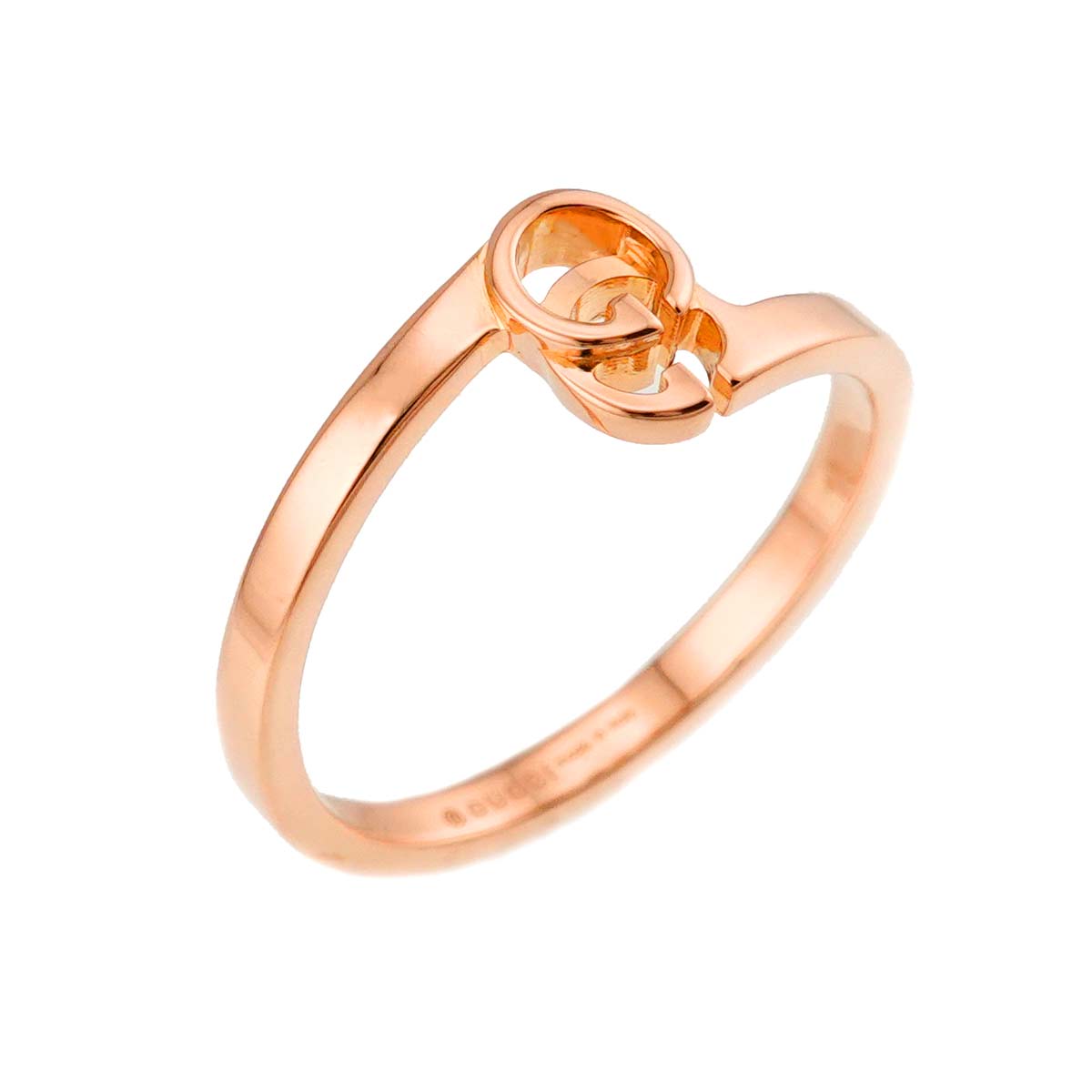 GG Running Ring 18K Pink Gold 750 size11 5.25-5.5(US)
