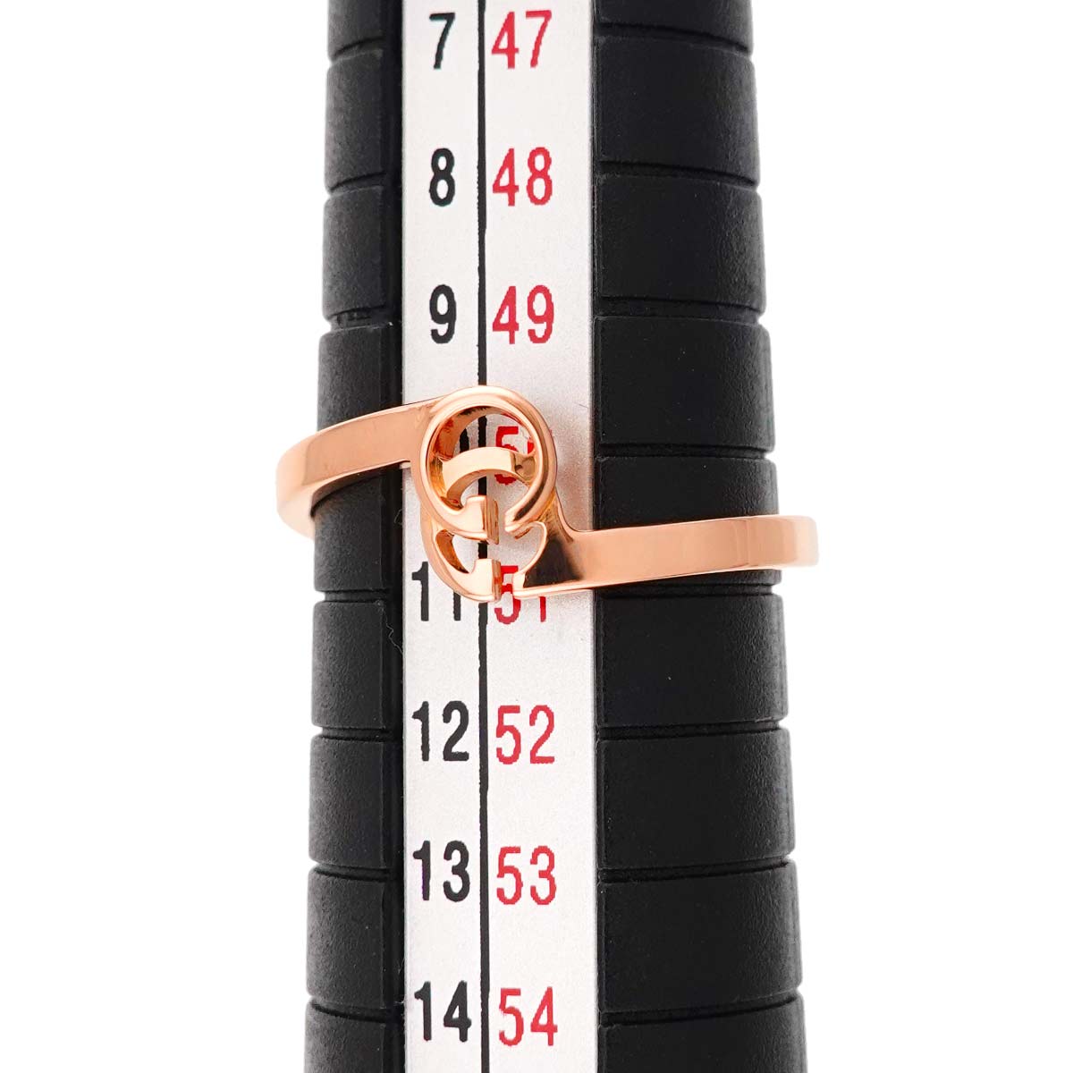 GG Running Ring 18K Pink Gold 750 size11 5.25-5.5(US)