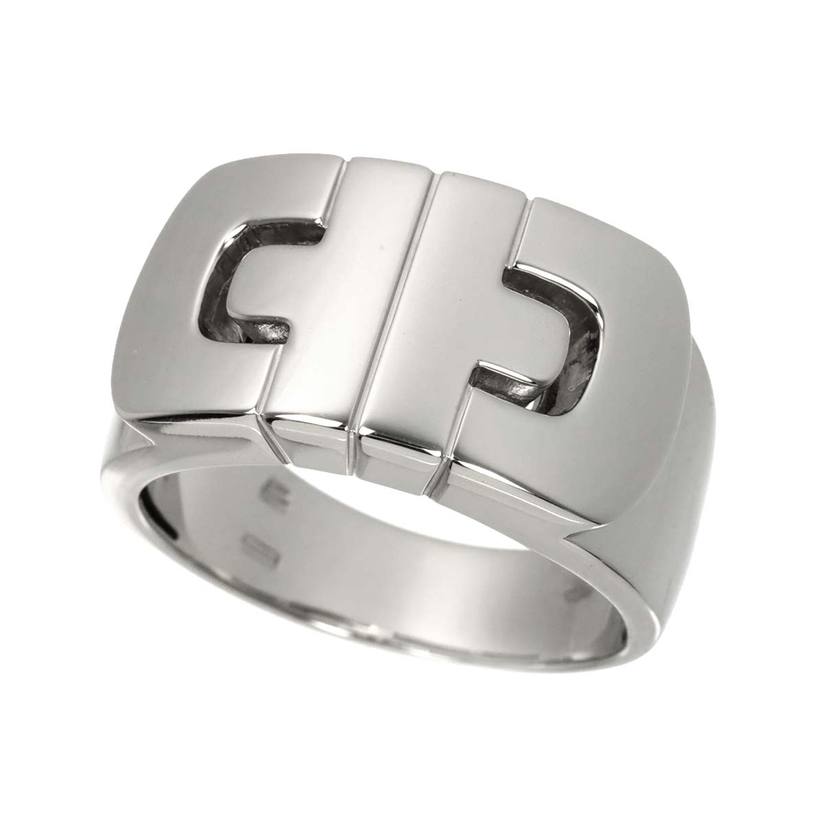 Parentesi Ring 18K White Gold 750 Size10-10.25(US)