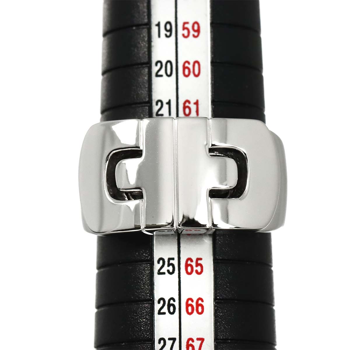 Parentesi Ring 18K White Gold 750 Size10-10.25(US)