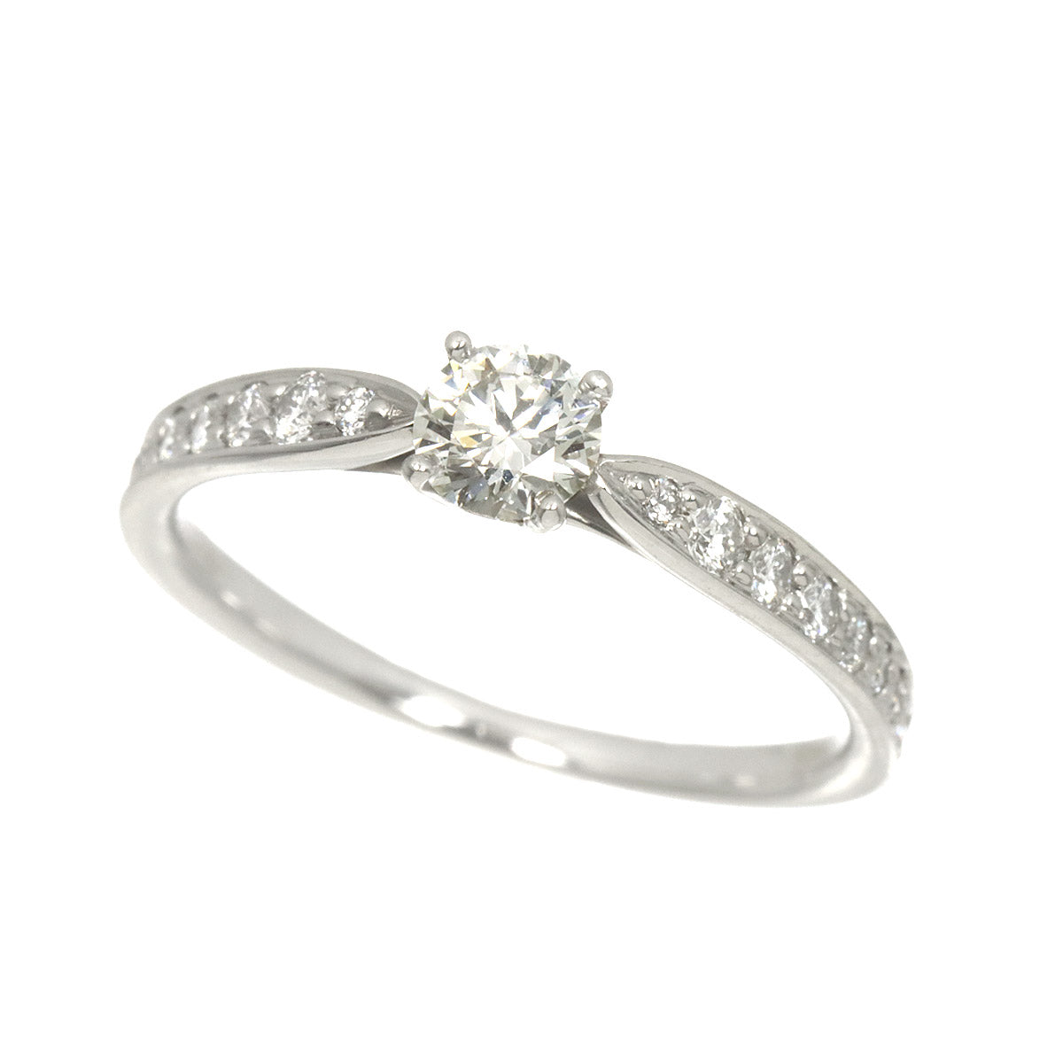 Harmony Diamond 0.25ct Ring Pt Size4.5-4.75(US)