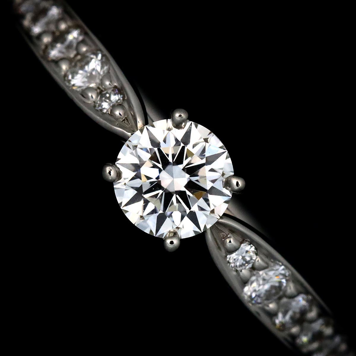 Harmony Diamond 0.25ct Ring Pt Size4.5-4.75(US)