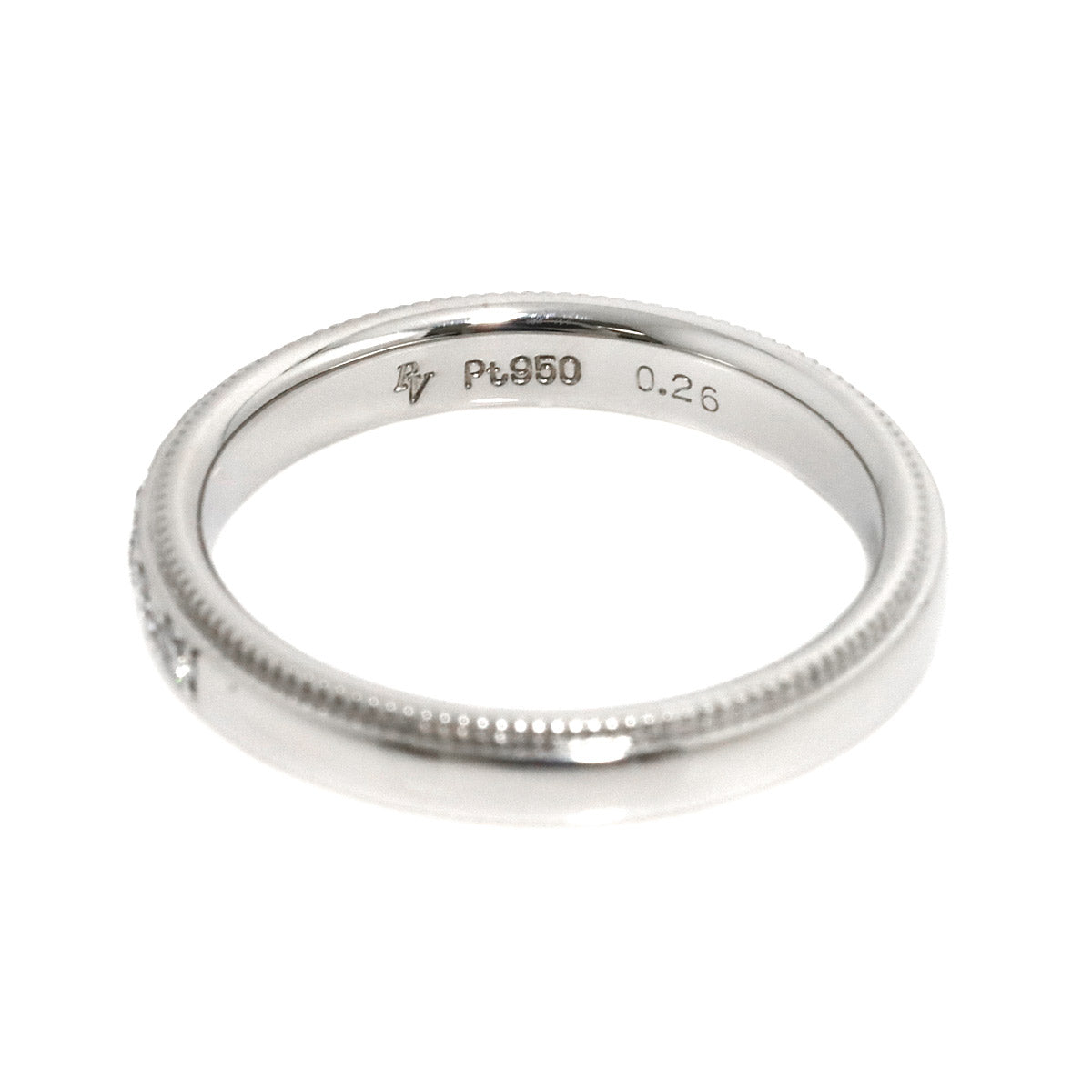 Diamond 0.26ct Ring Pt Platinum Size3.75-4(US)