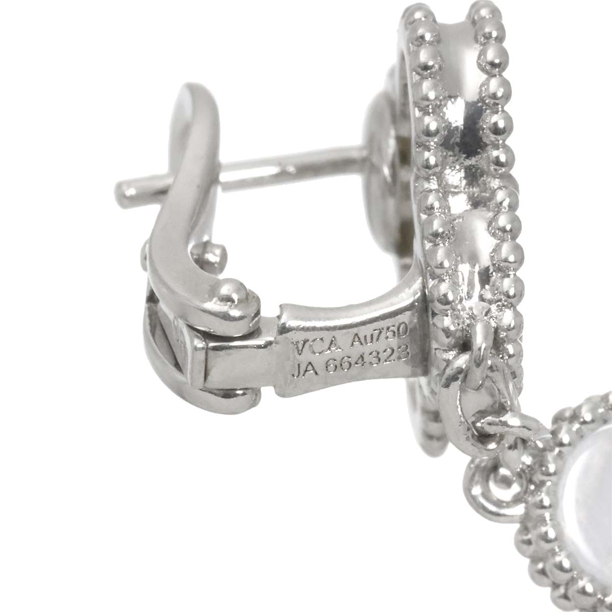 Magic Alhambra Earrings Pierced 18K 750 One Piece only