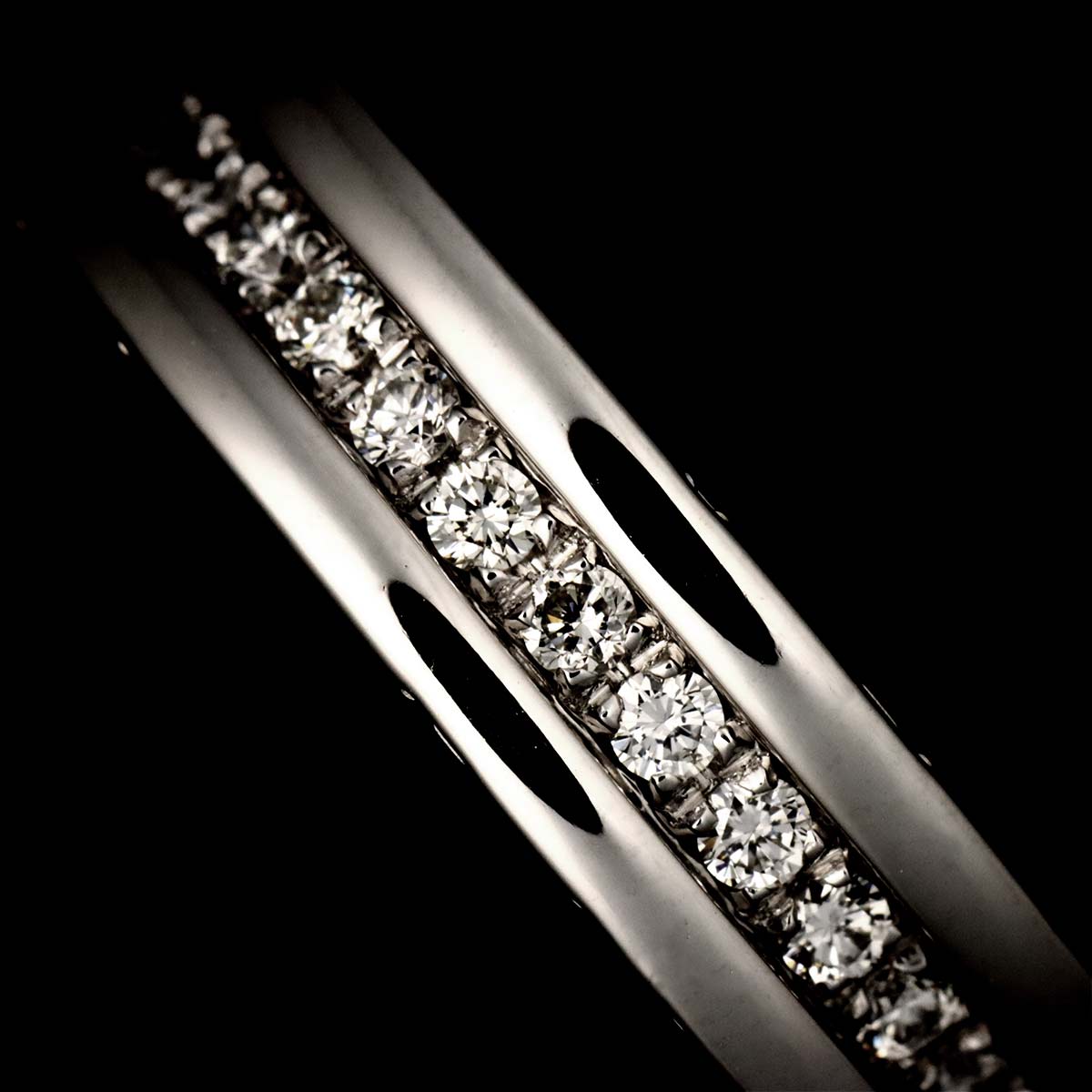 B-zero1 1Band Diamond Ring 18K WG 750 size49 4.75-5(US)