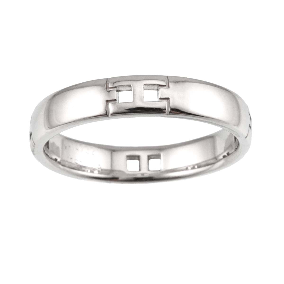 Hercules Ring 18K White Gold 750 Size49 4.75-5(US)