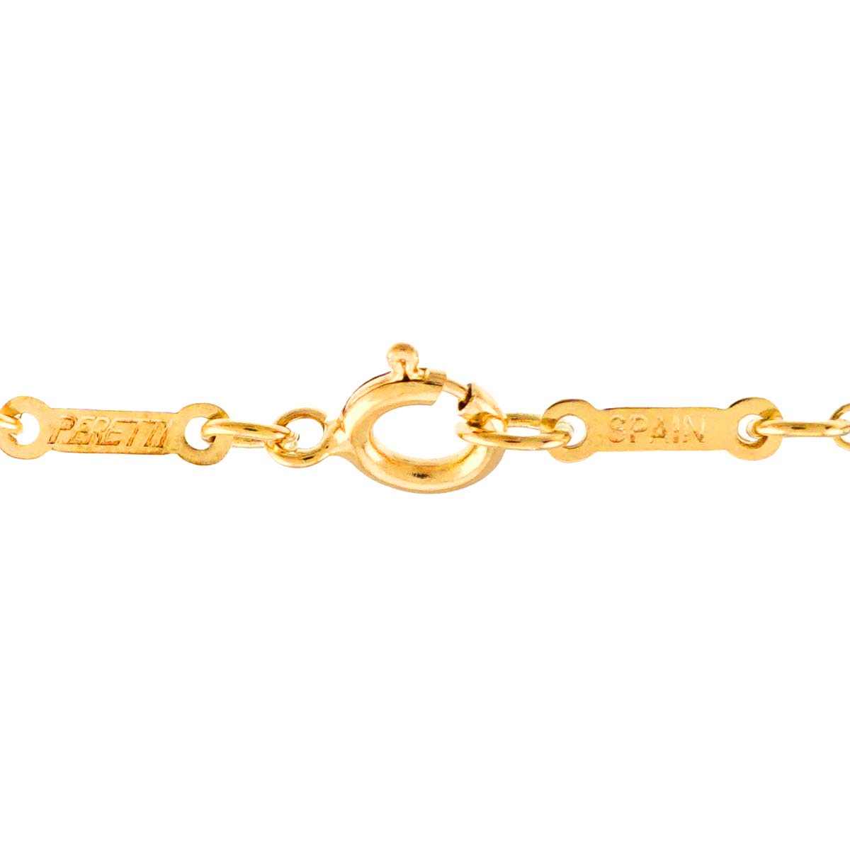 Open Heart Long Necklace 18K Yellow Gold 750