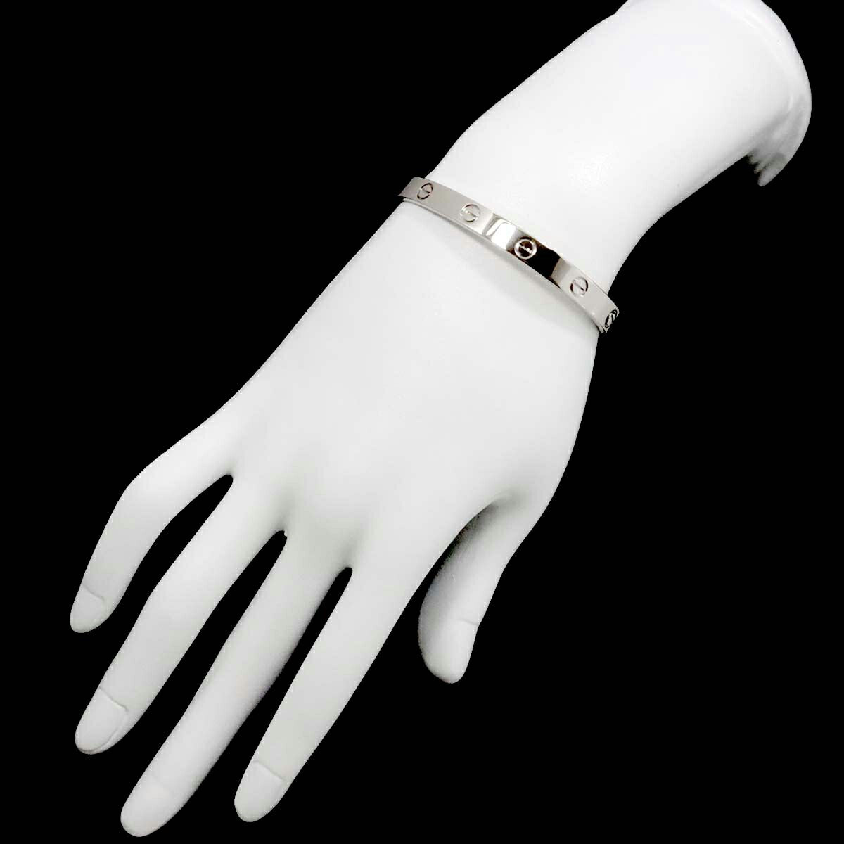 Love Bracelet Bangle 18K WG 750 Size19