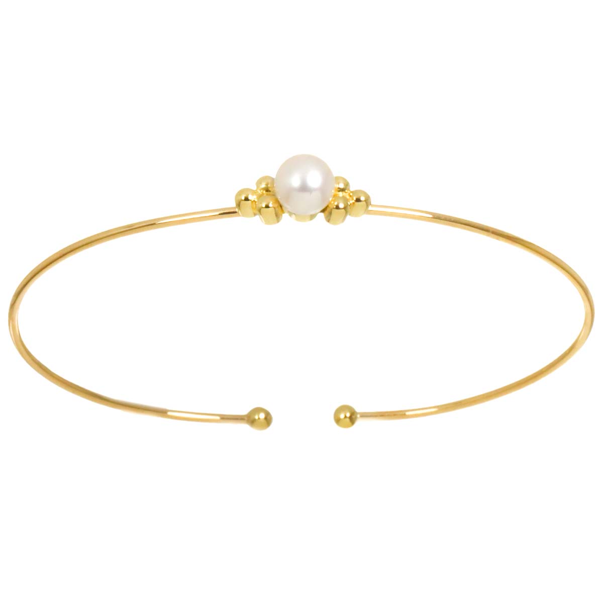Akoya Pearl 6.3mm Bracelet 18K YG 750