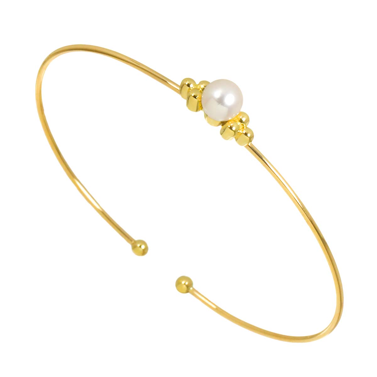 Akoya Pearl 6.3mm Bracelet 18K YG 750