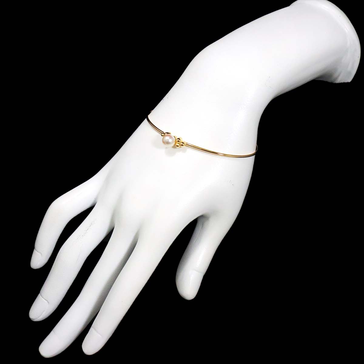 Akoya Pearl 6.3mm Bracelet 18K YG 750