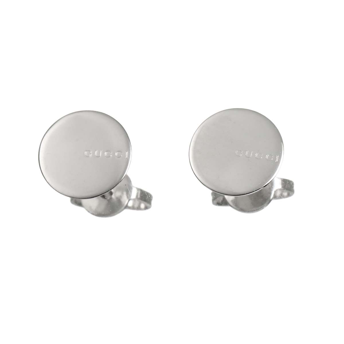 Earrings Pierced 18K White Gold 750