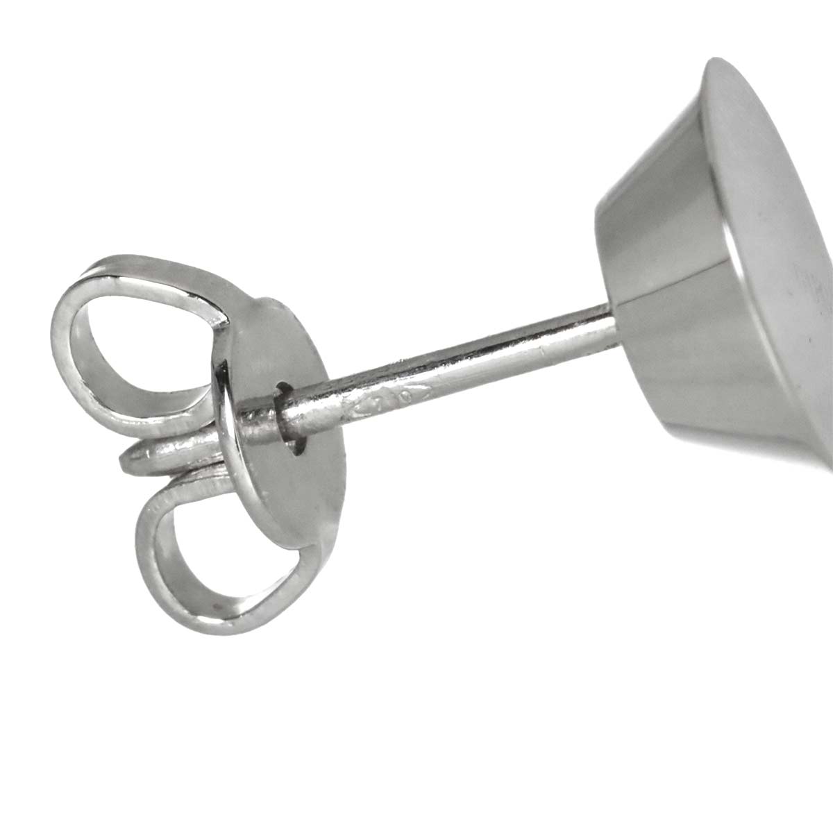 Earrings Pierced 18K White Gold 750
