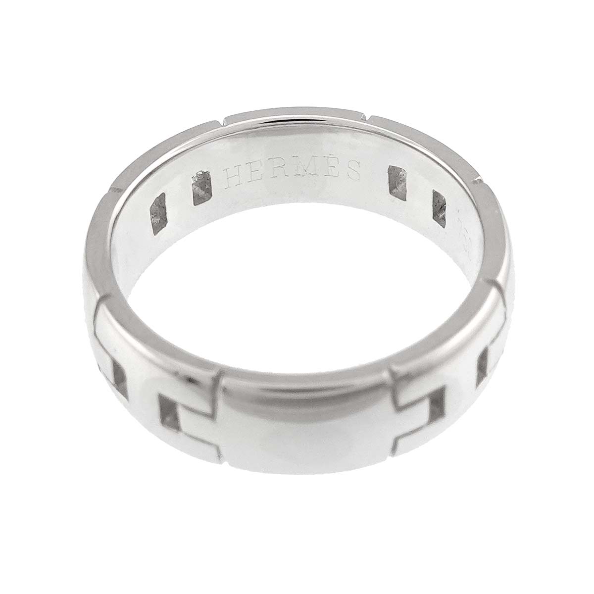 Hercules Ring 18K White Gold 750 Size48 4-4.5(US)