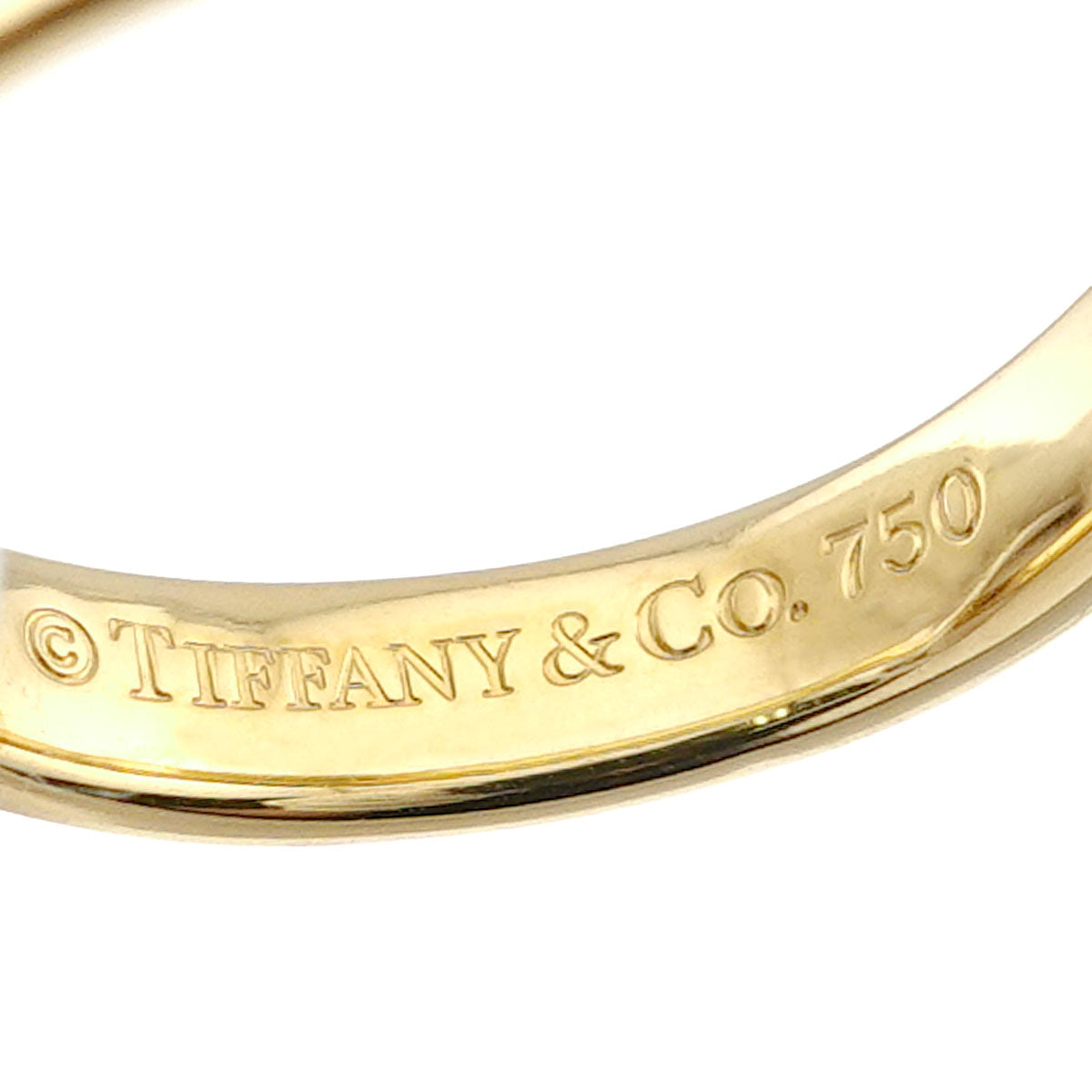 1837 Interlocking Ring 18K YG 750 SV 925 size5.25(US)