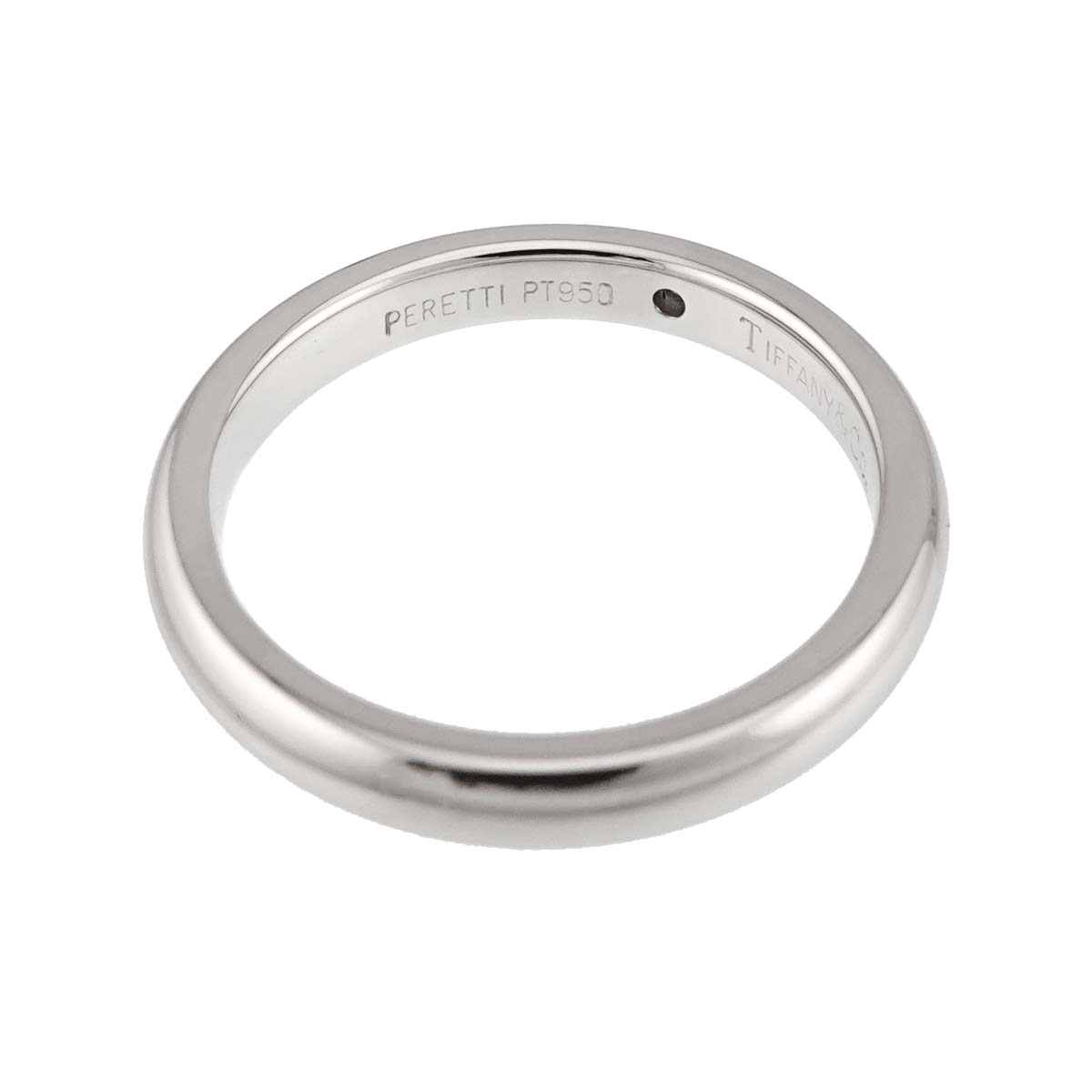 Stacking Band Ring Diamond 1P Platinum Size5.25-5.5(US)