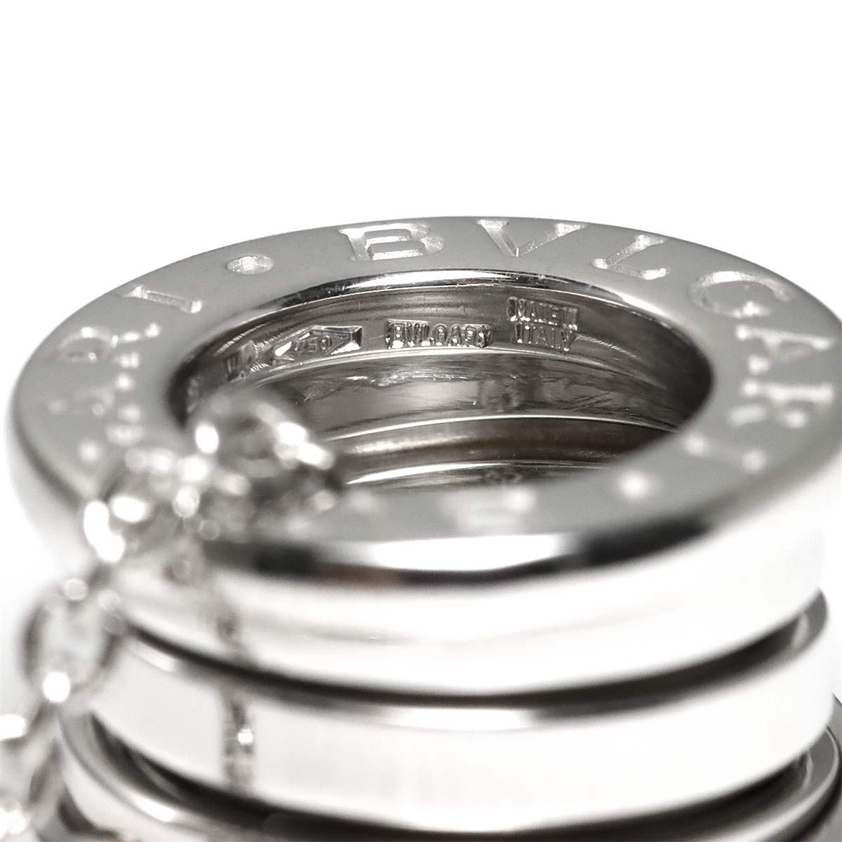 B-ZERO1 Necklace 18K White Gold 750