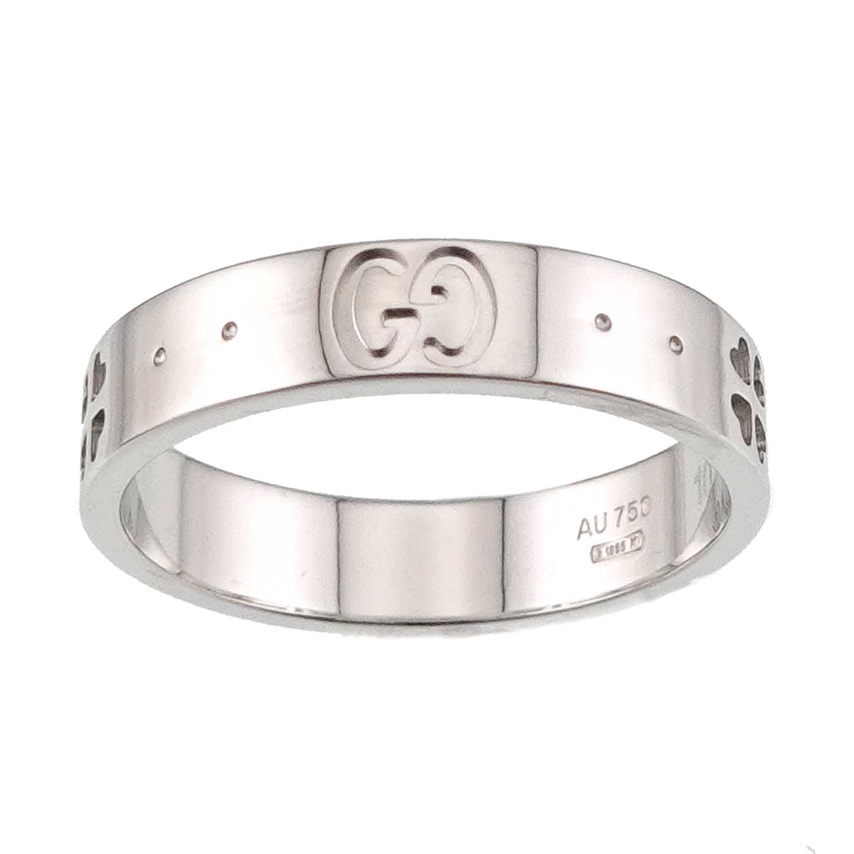 Icon Ring 18K WG White Gold 750 Size10 5-5.25(US)
