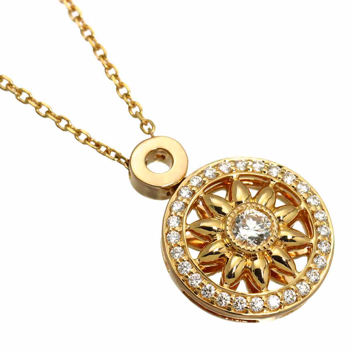 Winston Gates Diamond 0.14ct Necklace 18K PG 750