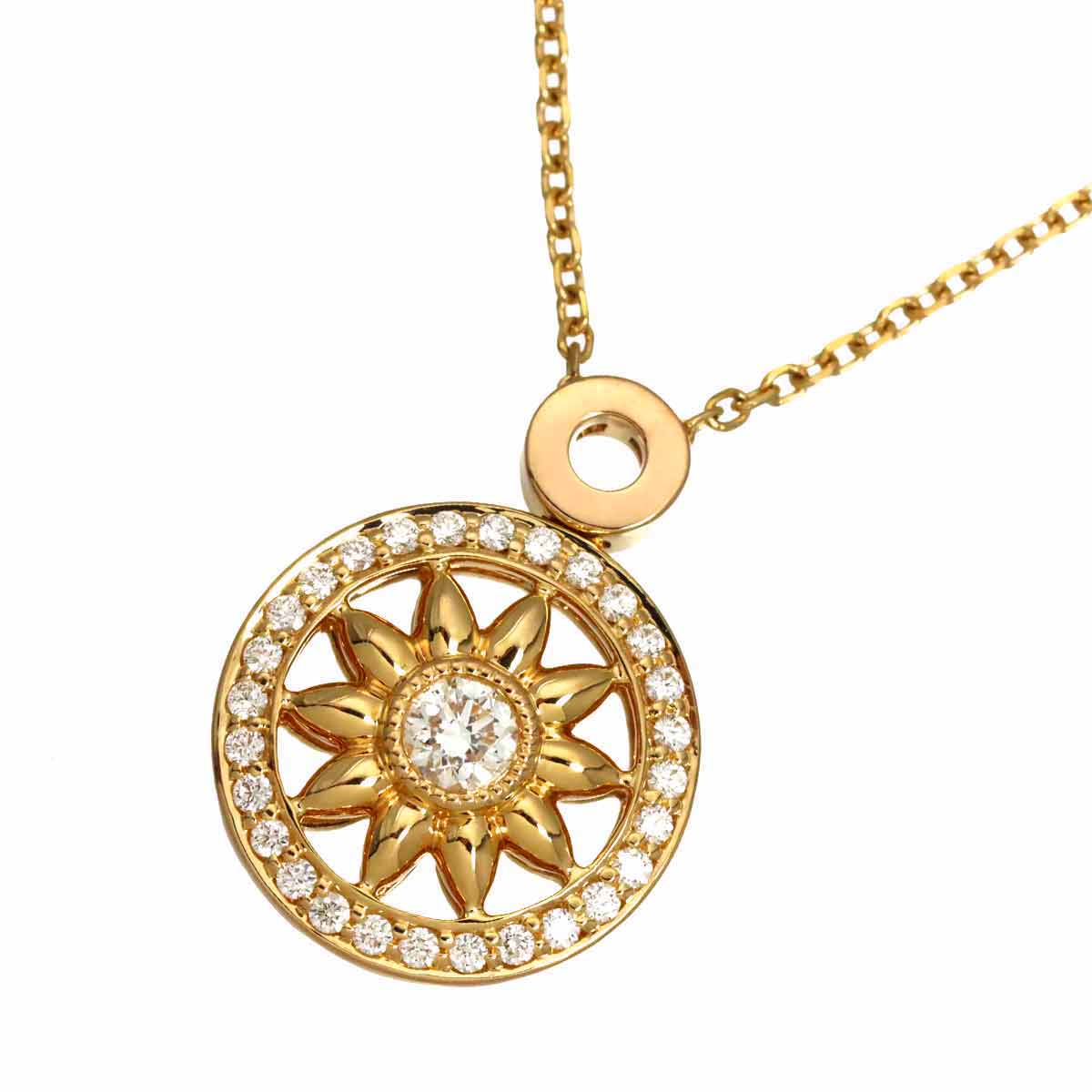 Winston Gates Diamond 0.14ct Necklace 18K PG 750