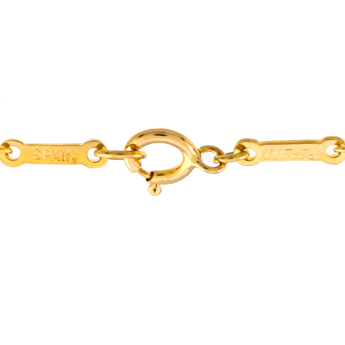 Open Heart Necklace 18K Yellow Gold 750