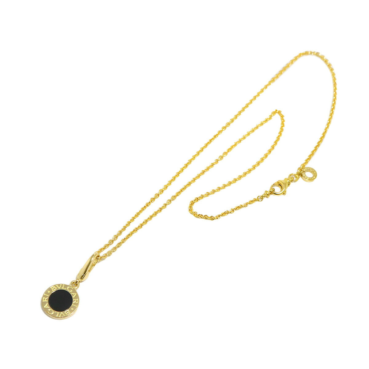 BVLGARIBVLGARI Onyx Necklace 18K YG 750