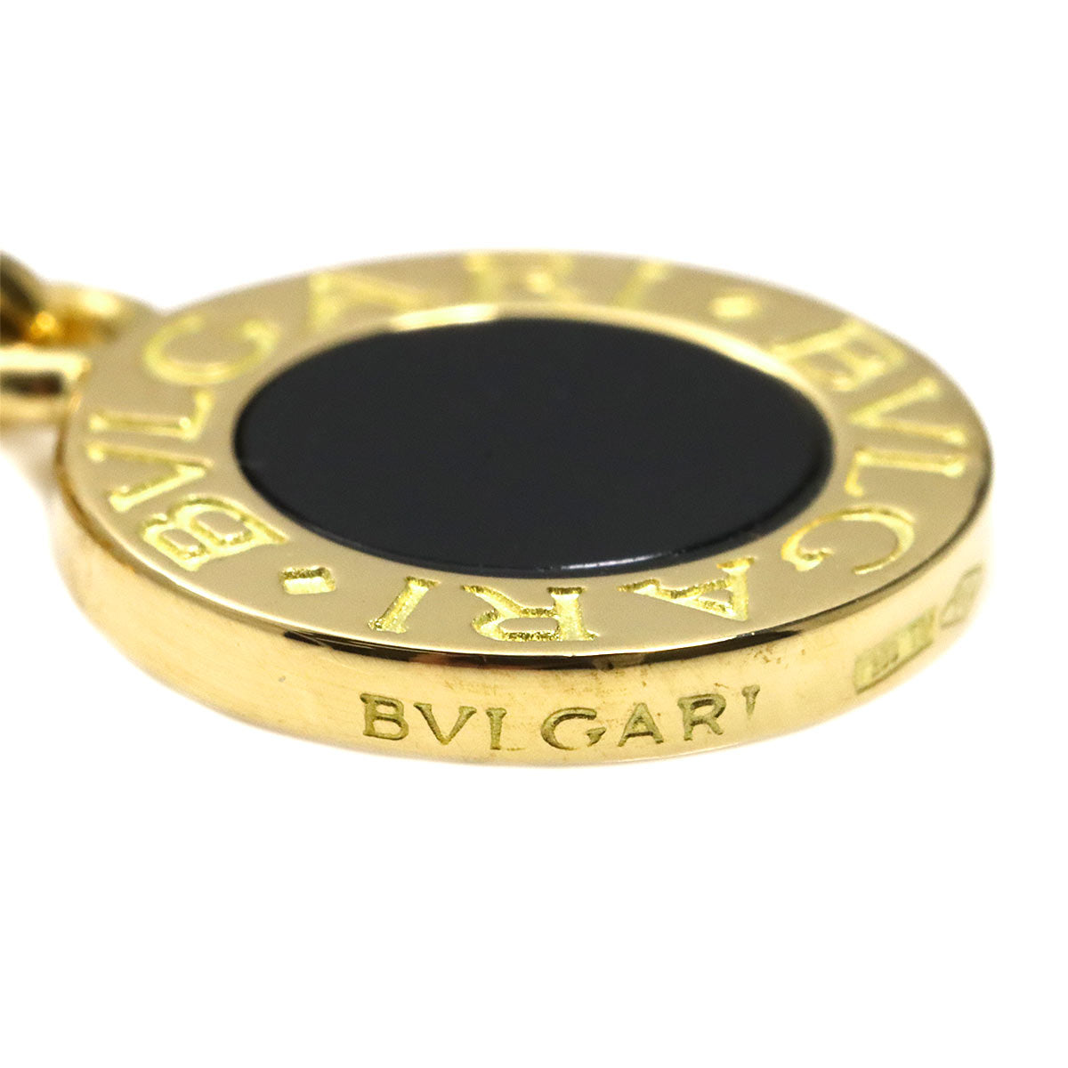 BVLGARIBVLGARI Onyx Necklace 18K YG 750
