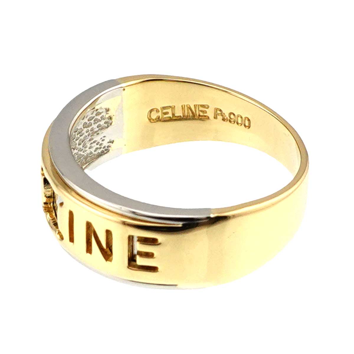 Ring 18K YG 750 Pt size6(US)