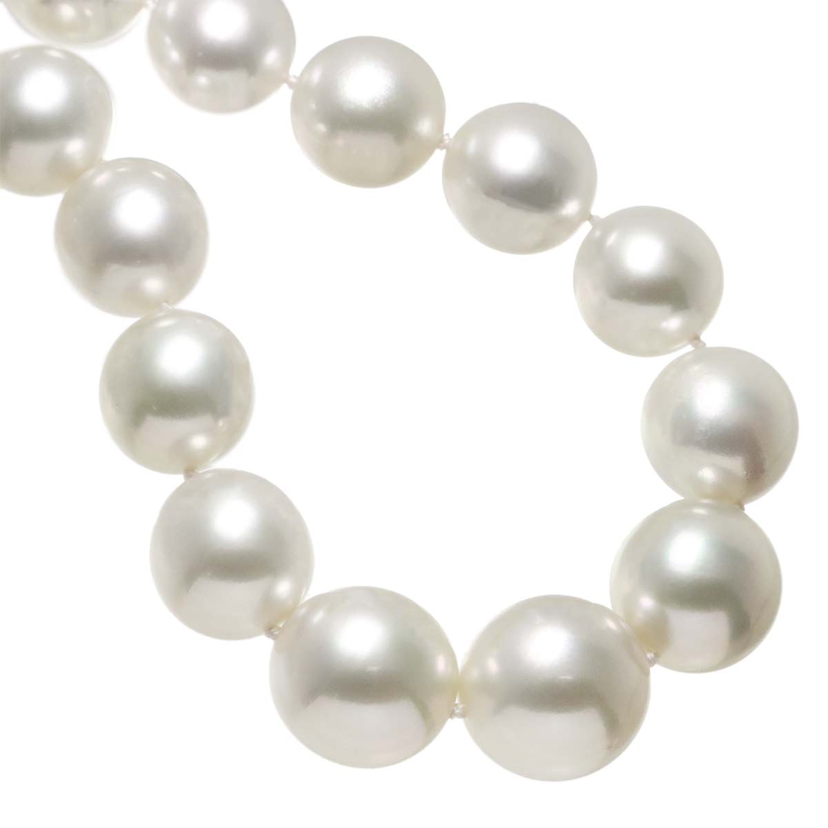 South Sea pearl 14.7-10.7mm Necklace SV Silver 925