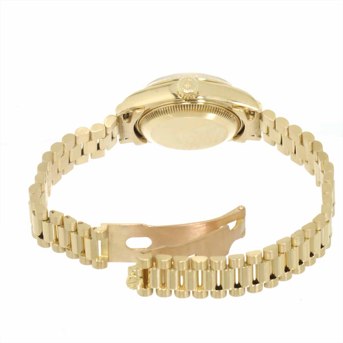 Datejust 69178G Serial 9 750 YG 10P Diamond Gold Dial Ladies