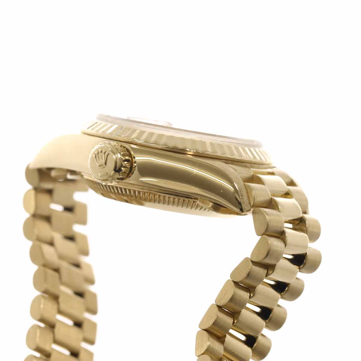 Datejust 69178G Serial 9 750 YG 10P Diamond Gold Dial Ladies