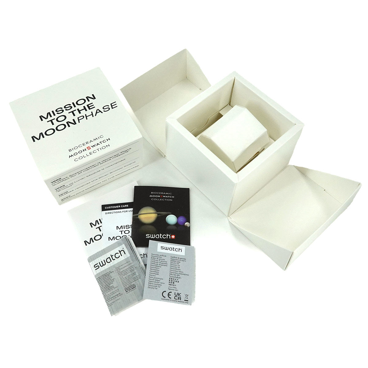 BIOCERAMIC MOONSWATCH MISSION TO THE MOON SO33W700 Quartz