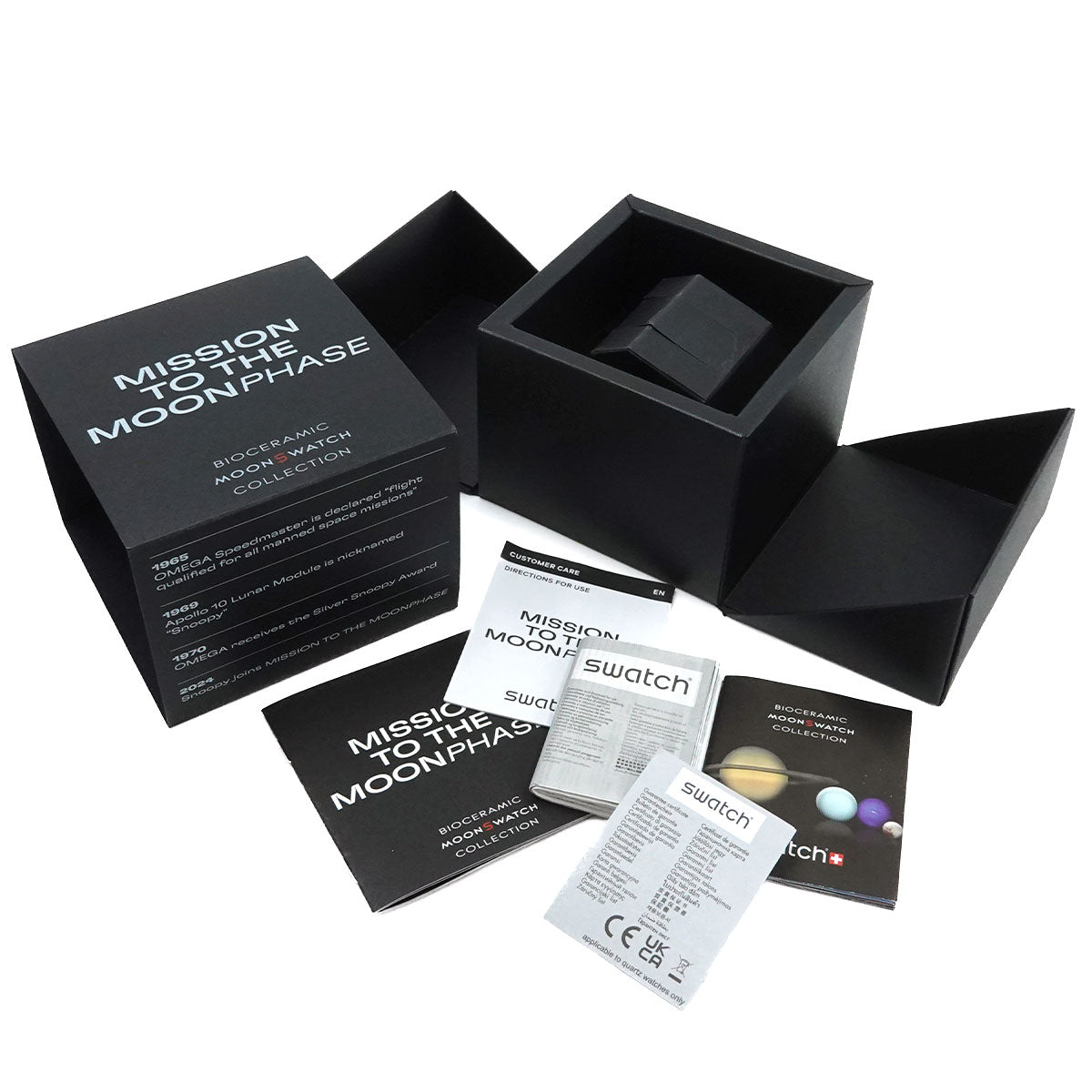 BIOCERAMIC MOONSWATCH MISSION TO THE MOON SO33B700 Quartz