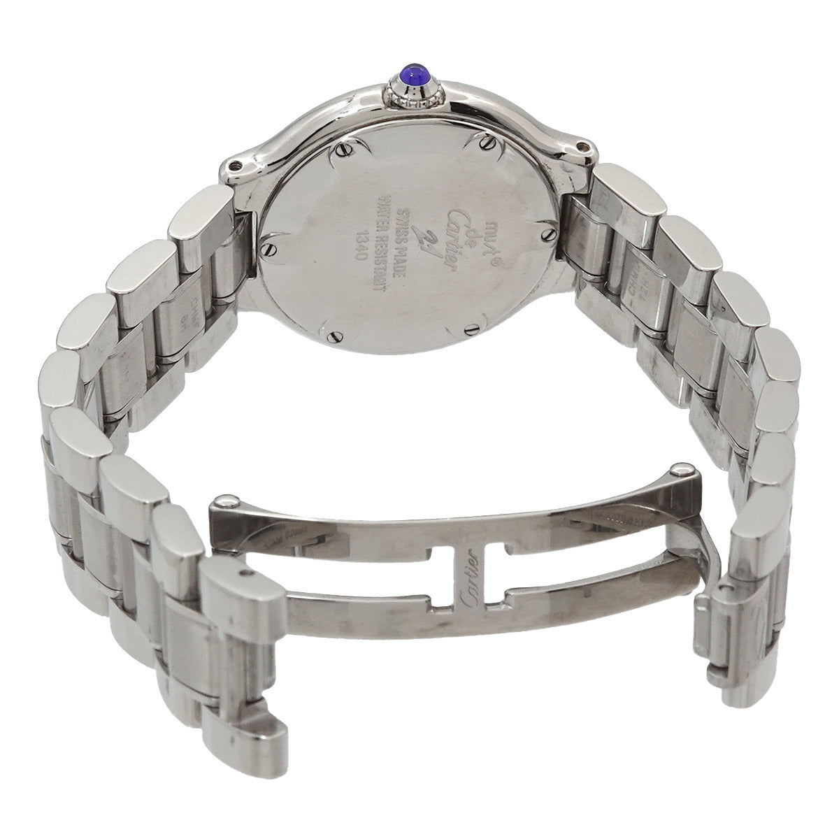 Must 21 W10109T2 Quartz Silver Dial Ladies Watch