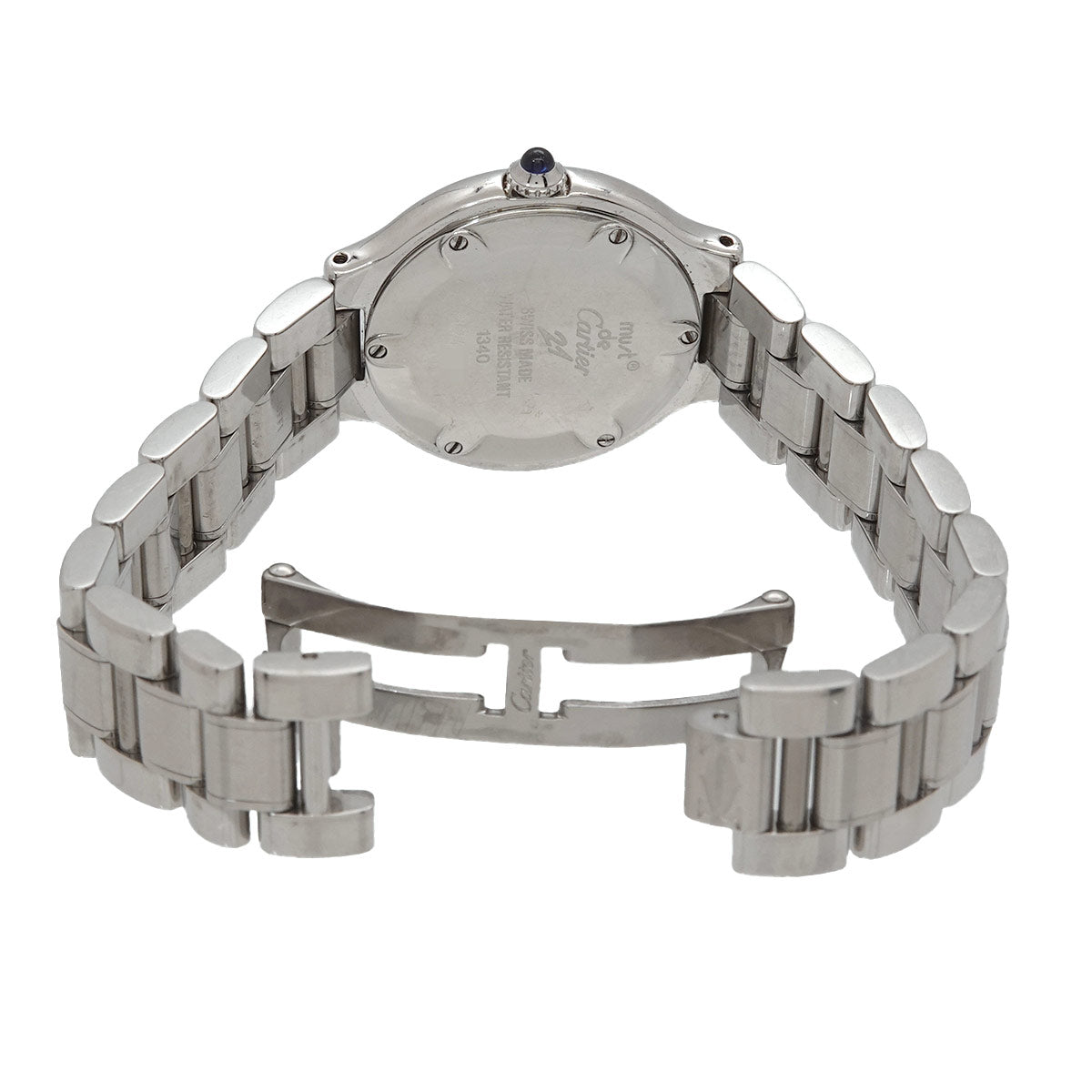 Must 21 W10109T2 Quartz Silver Dial Ladies Watch