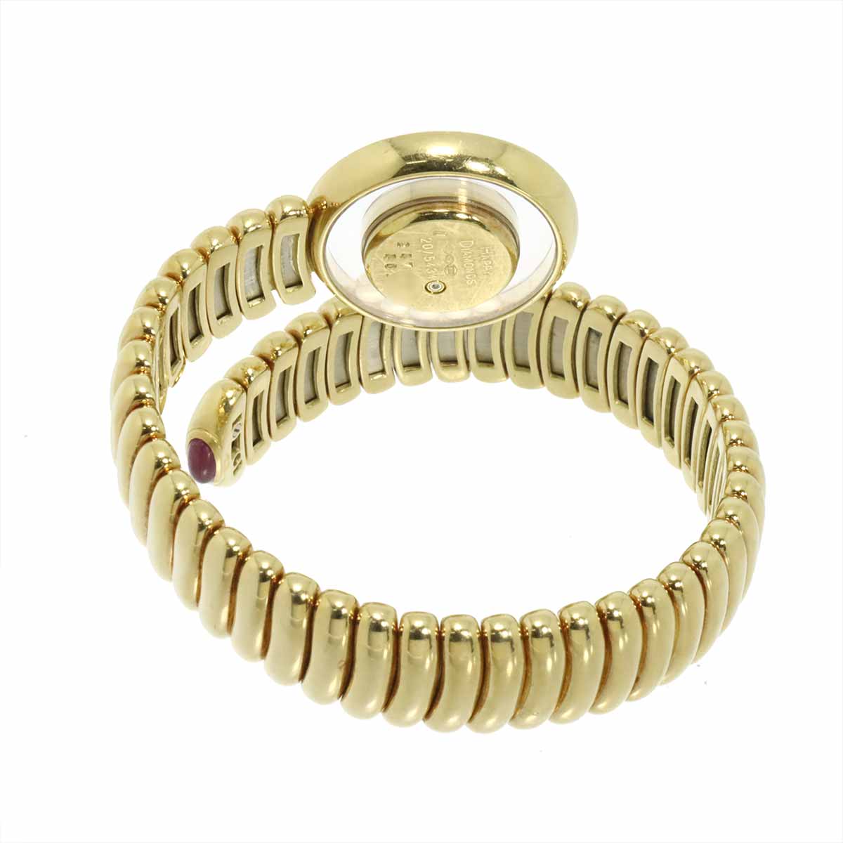 Happy Diamond 750 YG Quartz Diamond Ladies Watch