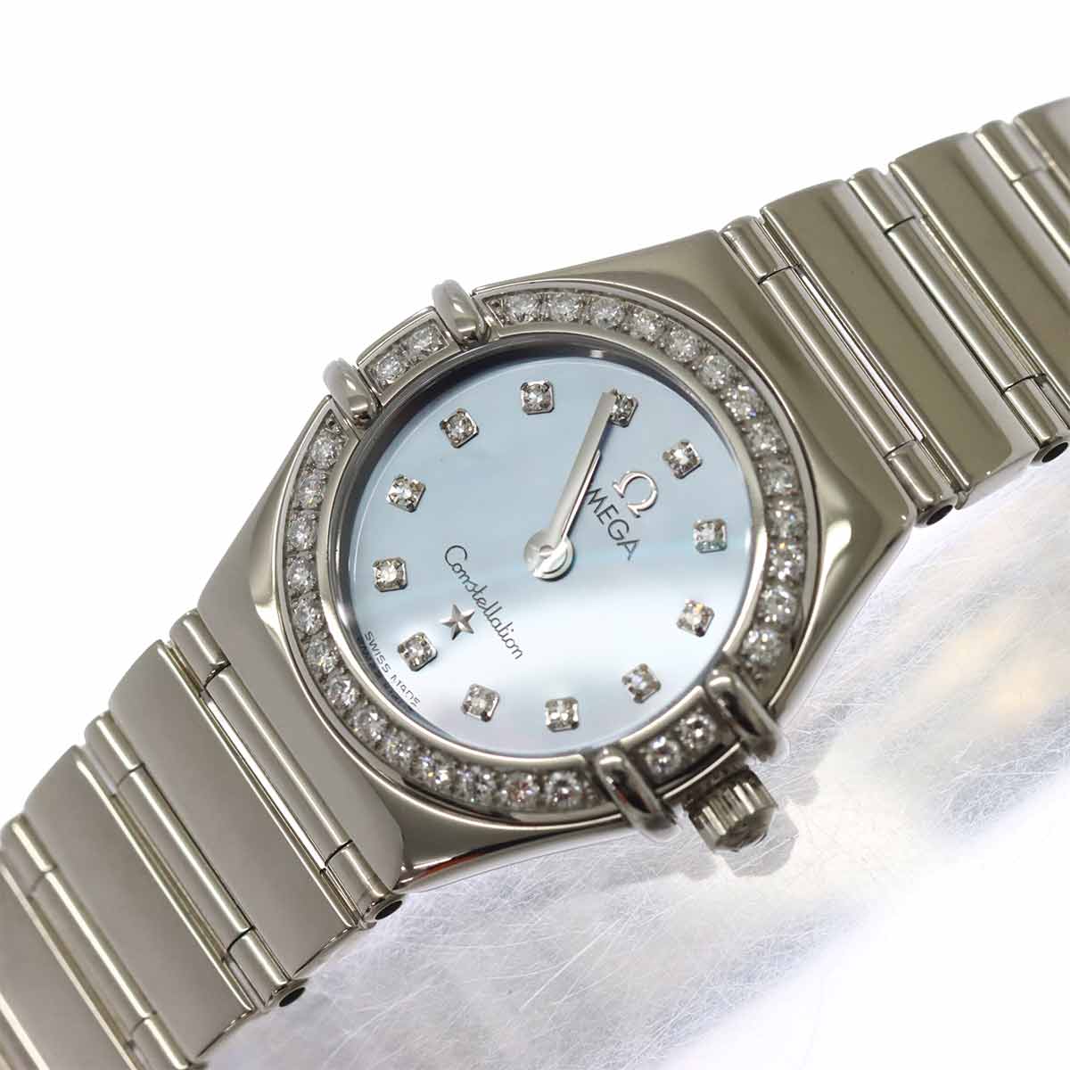 Constellation My Choice 1165 77 750 WG Quartz Bezel Diamond