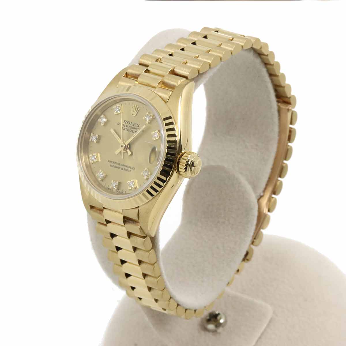 Datejust 69178G Serial R 750 YG 10P Diamond Gold Dial Ladies