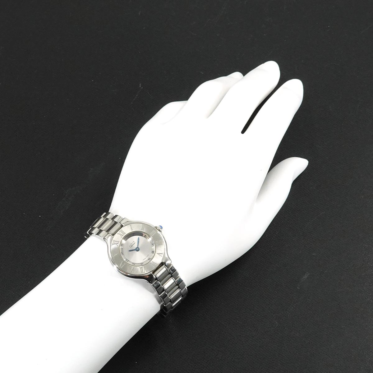 Must 21 W10109T2 Quartz Silver Dial Ladies Watch